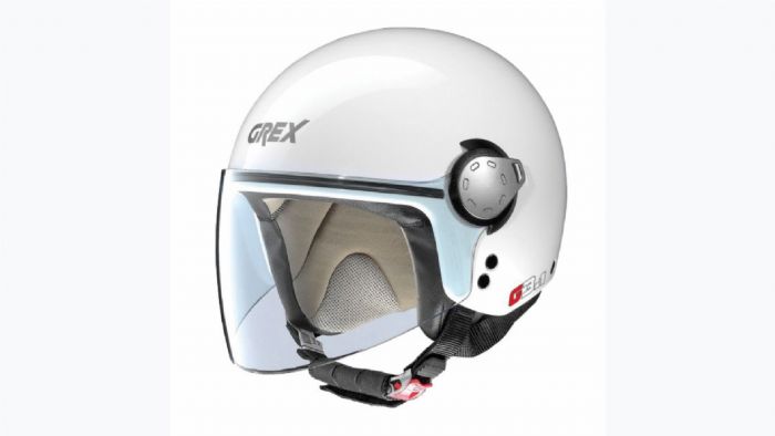 Κράνος Grex Demi Jet G3.1 Kinetic 04 Metal White Κράνος Grex Demi Jet G3.1 Kinetic 04 Metal White