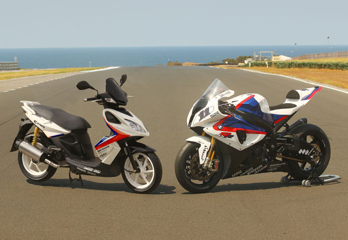 Η Kymco χορηγός της BMW στα SBK Η Kymco χορηγός της BMW στα SBK