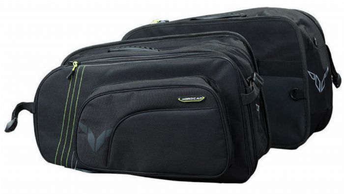Τσάντες πλαϊνές Nordcap Cargoll Black Fluo 40lit