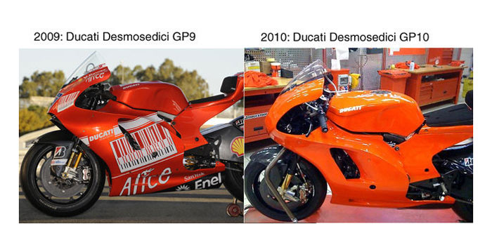 Η πρώτη ματιά της Ducati GP10 Η πρώτη ματιά της Ducati GP10