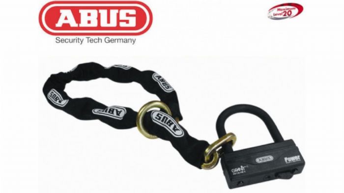 Αλυσίδα και λουκέτο Abus 58 12KS 120 Loop