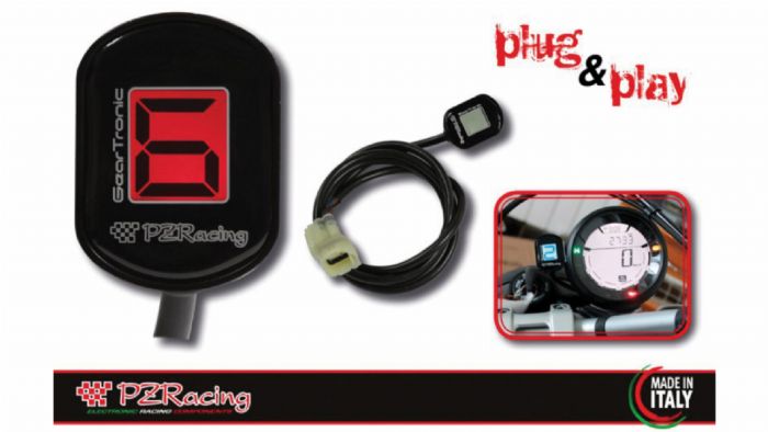 Ψηφιακό όργανο ένδειξης ταχυτήτων PZ RACING 