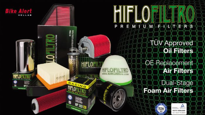 Hiflo filtro: Η πληρέστερη γκάμα φίλτρων λαδιού και αέρος