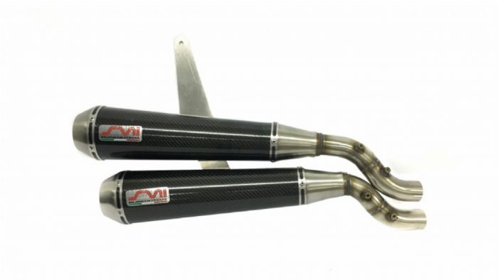 Εξατμίσεις Sil Carbon End για Ducati Monster 800S2R Εξατμίσεις Sil Carbon End για Ducati Monster 800S2R