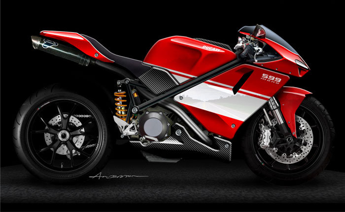 Ducati 599 Mono Concept Ducati 599 Mono Concept