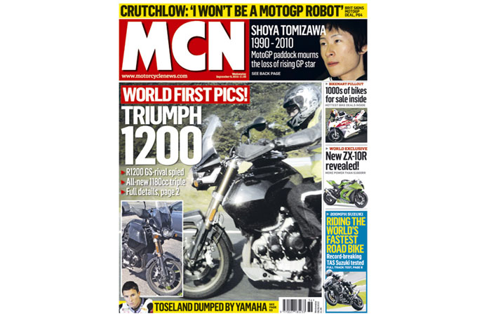 On-Off στα 1000+ κ.εκ. ετοιμάζει η Triumph 