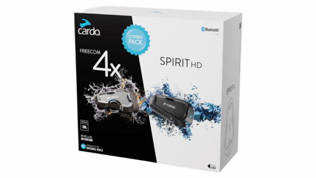 Set ενδοεπικοινωνίας Cardo Freecom 4X και Spirit HD