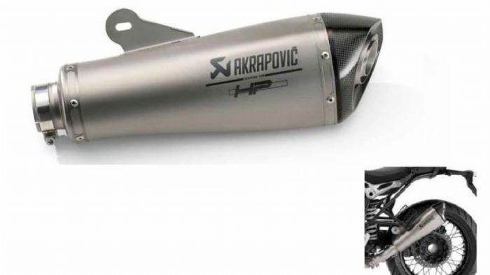 Τελικό Akrapovic για τη σειρά  Rnine T της BMW