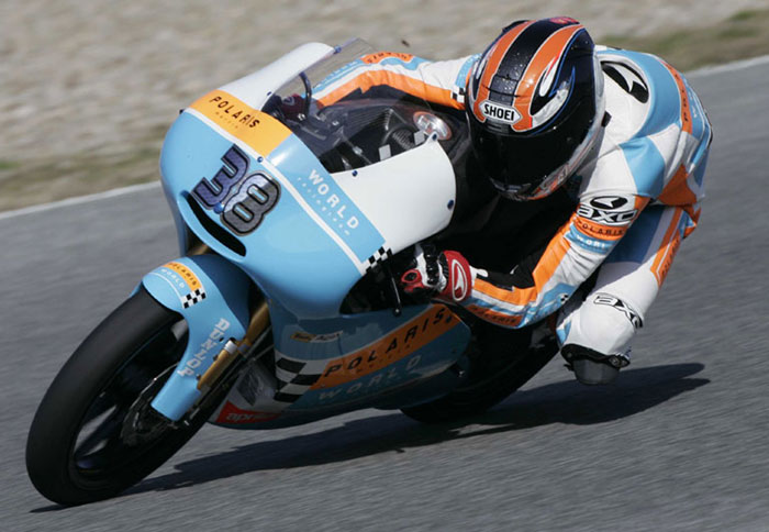 Bradley Smith o γρηγορότερος στην Ισπανία. Bradley Smith o γρηγορότερος στην Ισπανία.