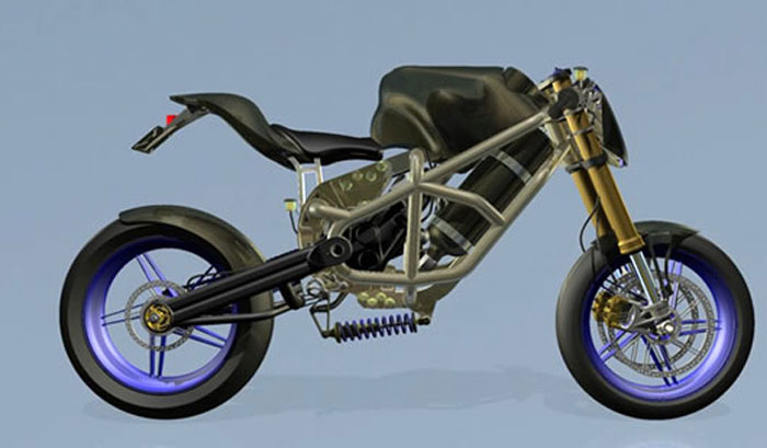 «Αεριοθούμενη» μοτοσικλέτα «Αεριοθούμενη» μοτοσικλέτα