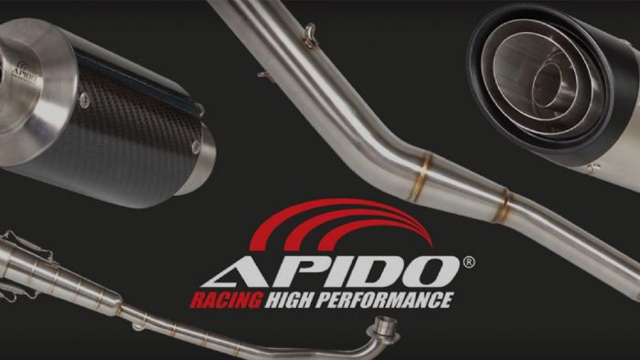 Νέες εξατμίσεις APIDO για παπιά: Βελτίωσε εμφάνιση και επιδόσεις Νέες εξατμίσεις APIDO για παπιά: Βελτίωσε εμφάνιση και επιδόσεις