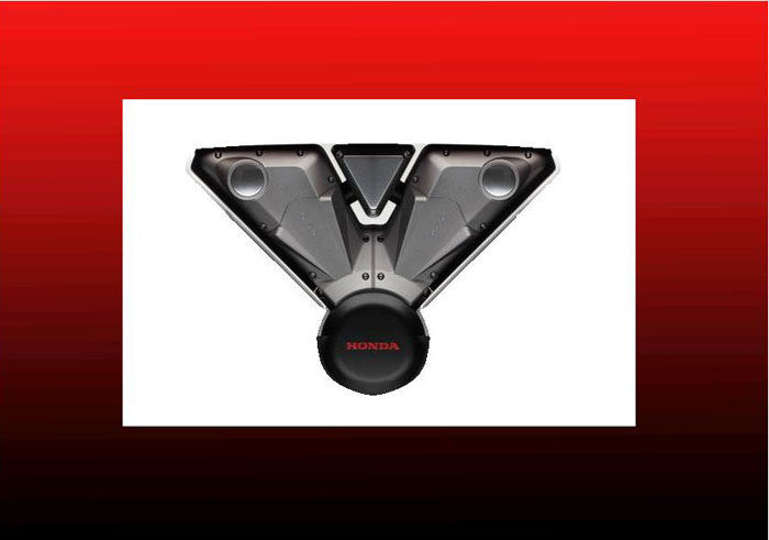 Honda: Εξελίσσει on-off με το νέο V4 