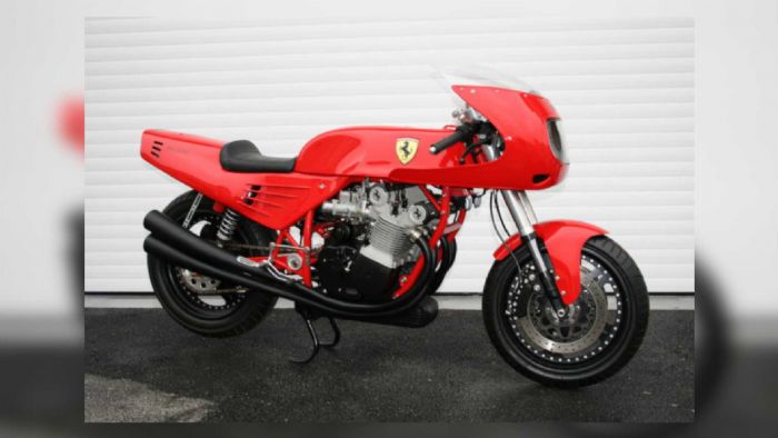 Η μια και μοναδική μοτοσυκλέτα Ferrari του κόσμου