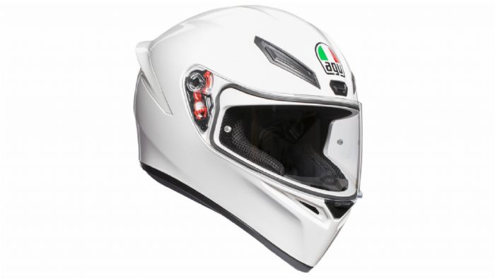 AGV K1 Solid White (+Video)