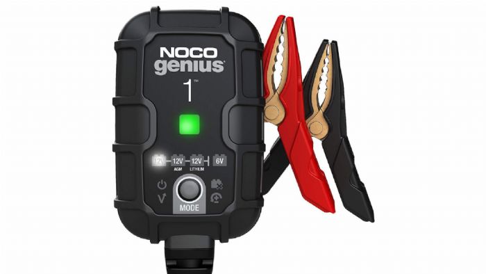 Φορτιστής και συντηρητής μπαταριών Noco Genius 1 Φορτιστής και συντηρητής μπαταριών Noco Genius 1