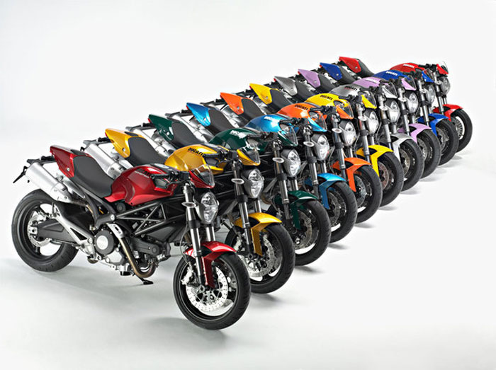 Χρωματοθεραπεία από τη Ducati!