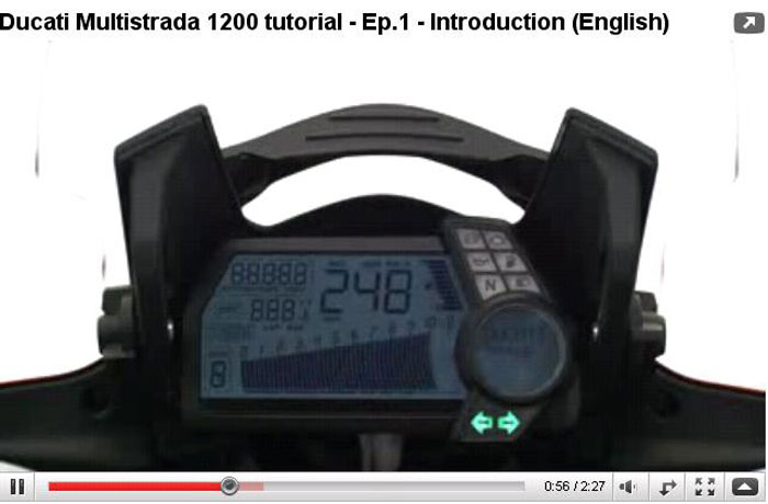 Video παρουσίαση του Multistrada 1200 Video παρουσίαση του Multistrada 1200