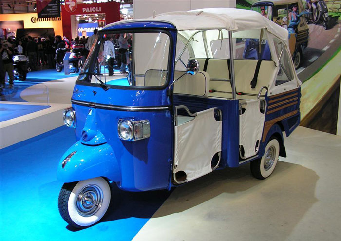 H ηλεκτρική έκδοση του κλασσικου Ape