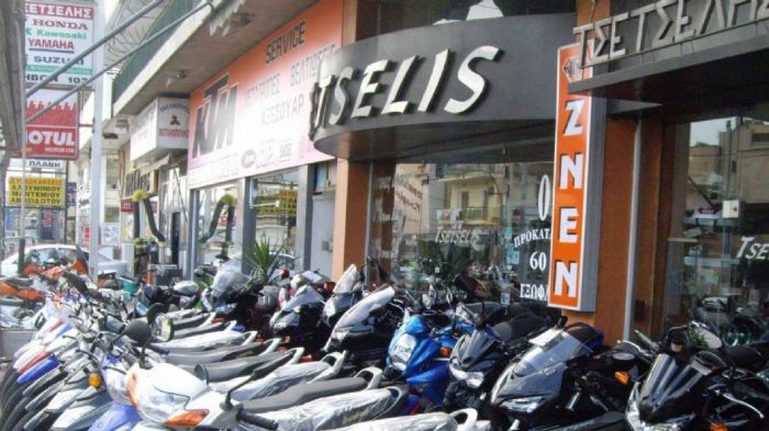 Για γνήσια μεταχειρισμένα ανταλλακτικά πας στη Moto Tsetselis