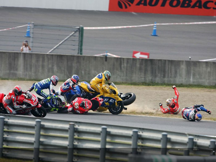 Μειώθηκαν τα ατυχήματα στους αγώνες