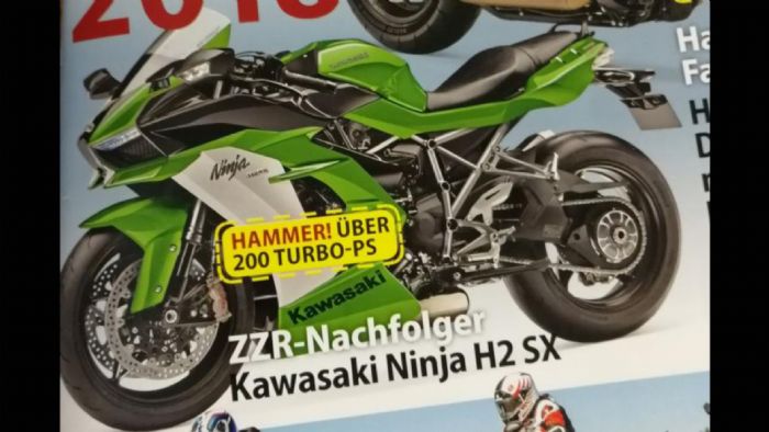 Η Kawasaki ετοιμάζει μια Ninja H2 sport tourer;