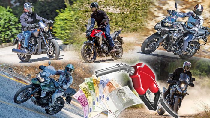 Οι 5 μοτοσικλέτες που καίνε τα λιγότερα