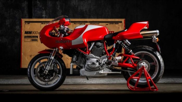 Σπάνια Ducati MH900e βρέθηκε στο κουτί της Σπάνια Ducati MH900e βρέθηκε στο κουτί της