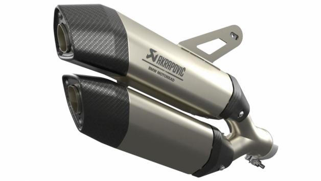 Διπλό τελικό εξάτμισης Akrapovic τιτανίου για BMW R 1300 GS Διπλό τελικό εξάτμισης Akrapovic τιτανίου για BMW R 1300 GS