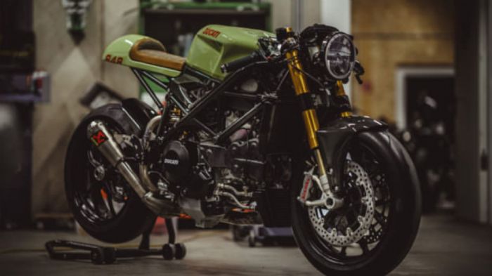Ένα café racer έτοιμο για πίστα! 