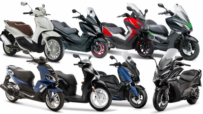8 δημοφιλή scooter και ο ανταγωνισμός τους