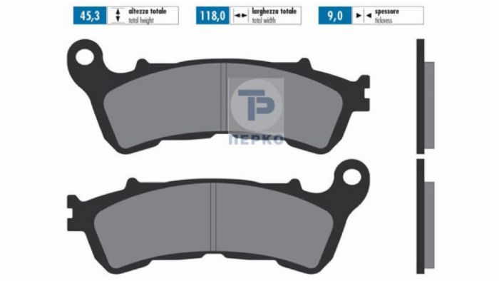 Τακάκια Polini (P340) (FA388) Μade in Italy