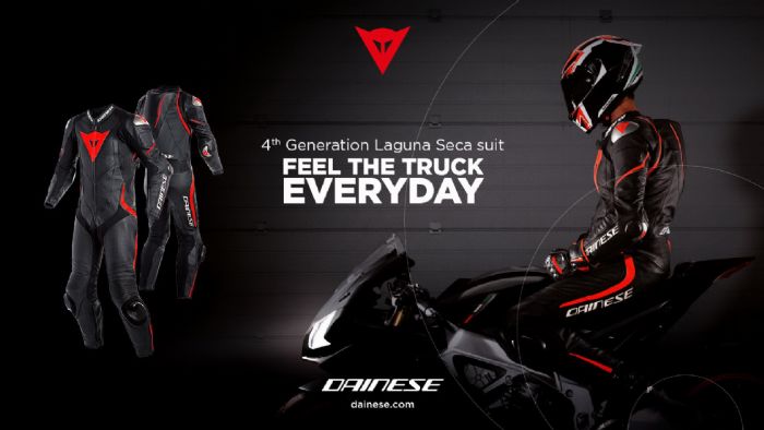 Dainese Laguna Seca 4: Προστασία αλά MotoGP Dainese Laguna Seca 4: Προστασία αλά MotoGP