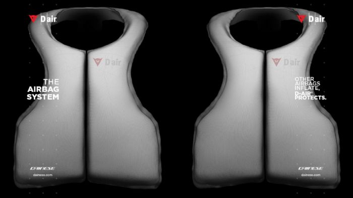 Αλλοι αερόσακοι απλά φουσκώνουν, το D-air προστατεύει. 