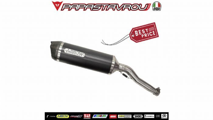 Ετοιμοπαράδοτο τελικό Arrow για Transalp 600