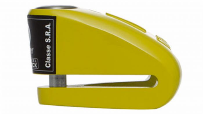 Κλειδαριά δισκοφρένου AUVRAY Ø 10 mm κίτρινη