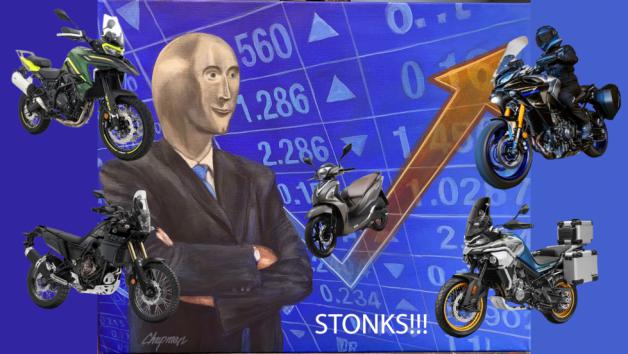 61% άνοδος στην αγορά μοτοσυκλετών τον Απρίλιο