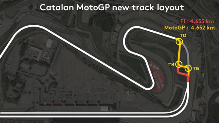 Αλλάζει προς το ασφαλέστερο η πίστα της Βαρκελώνης για τα Moto GP. Αλλάζει προς το ασφαλέστερο η πίστα της Βαρκελώνης για τα Moto GP.