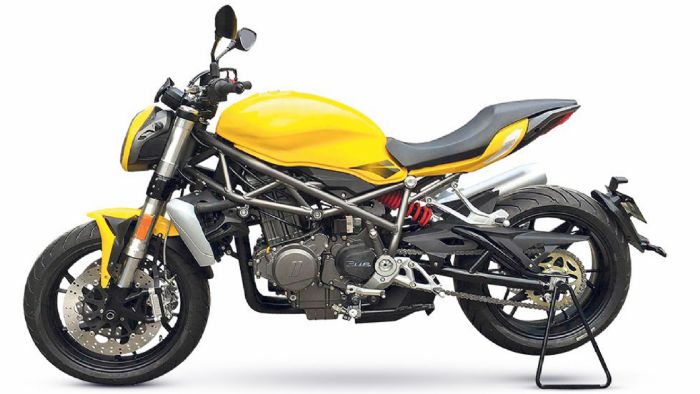 Η φωτογραφία που απεικονίζει την πιθανή μορφή του επερχόμενου δικύλινδρου naked Η φωτογραφία που απεικονίζει την πιθανή μορφή του επερχόμενου δικύλινδρου naked της Benelli!