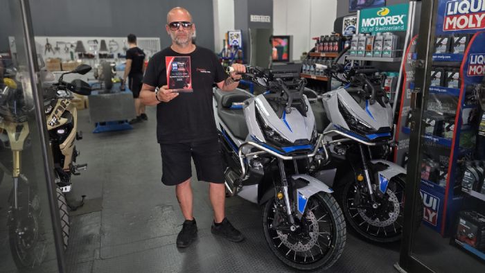  Damian Racing Moto: Βραβείο Best After Sales για τη Zontes