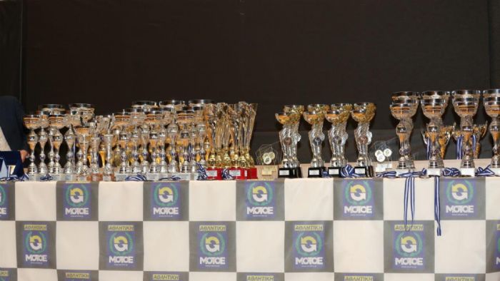 Στιγμιότυπο από την απονομή των βραβείων