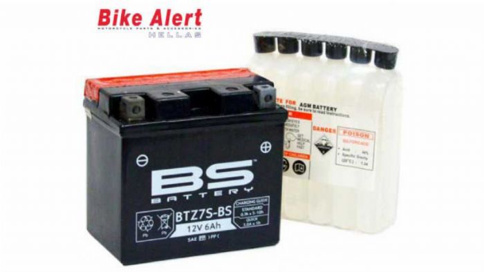 BS BATTERY MF ΤΥΠΟΥ BTZ7S-BS για HONDA SH 150i