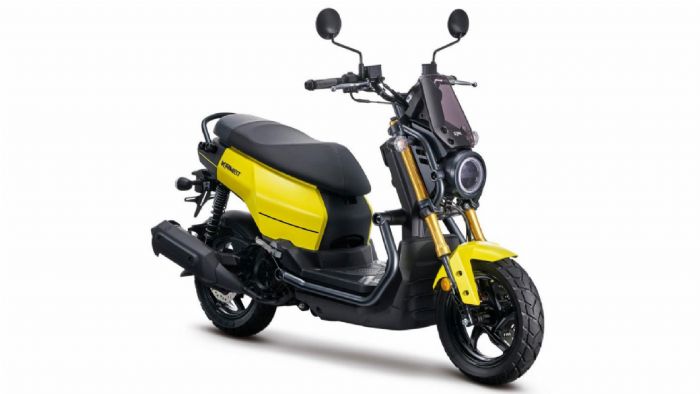 SYM KRNBT: Πλατφόρμα για customizing με ανεστραμμένο πιρούνι SYM KRNBT: Πλατφόρμα για customizing με ανεστραμμένο πιρούνι