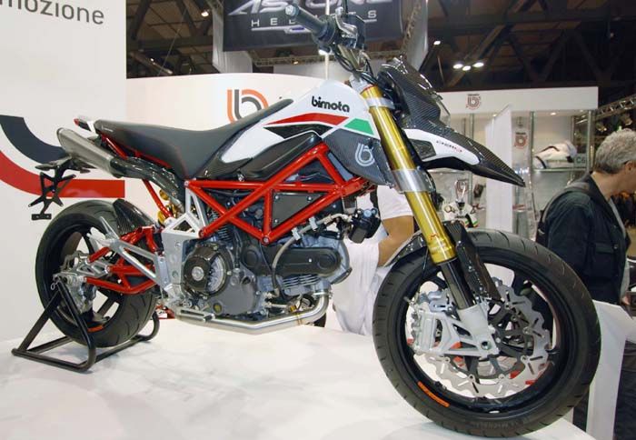 Η Bimota παρουσίασε ένα μεγάλο supermotard, βασισμένο στο Ducati Hypermotard.