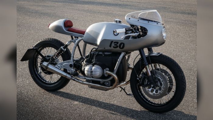 Little Bavarian: Πάντρεμα μιας BMW cafe racer και μιας Porsche 550 Spyder