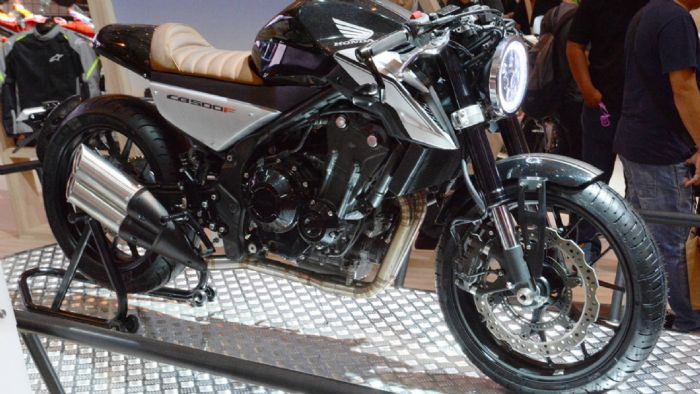 Αυτή είναι η Honda CB500F Custom που παρουσιάστηκε στην έκθεση της Ασιατικής χώρας. 