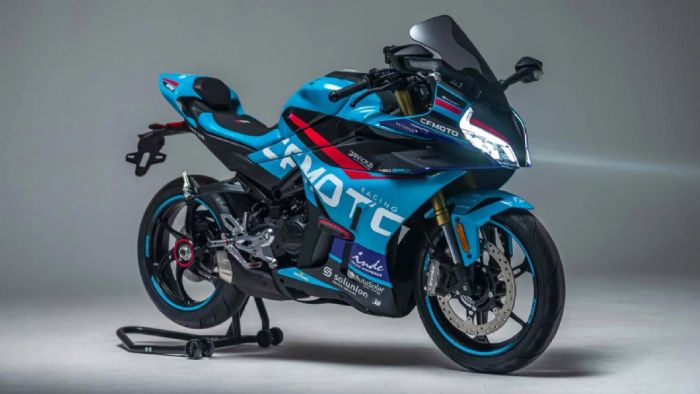 Η CFMOTO γιορτάζει την επιτυχία της στο Moto3 με την 450SR S Team Aspar Limited Edition