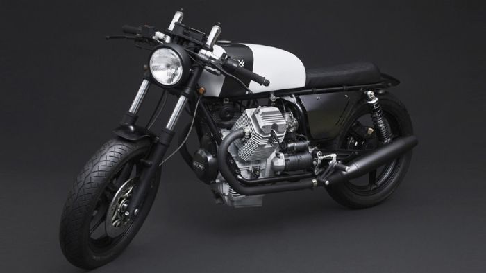 H Moto Guzzi V75 Corsaiola του Stefano Venier! Ο ορισμός του Less is more. 