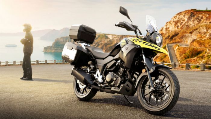 Αισθητική που παραπέμπει στα μεγαλύτερα V-Strom.