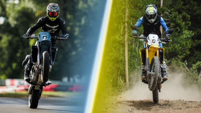 Η Suzuki κάνει την ανατροπή και επαναφέρει στη γκάμα της το ιστορικό DR-Z, αυτή τη φορά ως DR-Z4S και DR-Z4SM, δύο εκδόσεις για κάθε είδους αναβάτη.