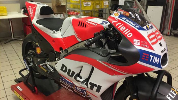 Αυτή είναι η φετινή μοτοσυκλέτα της Ducati του MotoGP! Αυτή είναι η φετινή μοτοσυκλέτα της Ducati του MotoGP!